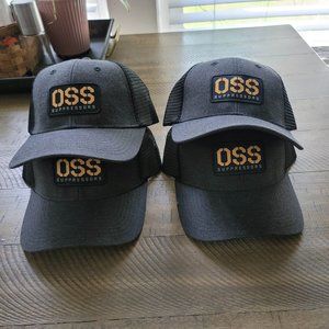 Resellers lot of 4 Baseball hats with adjustable snapback NEW